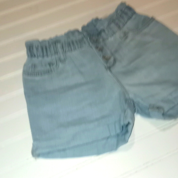 TCP Blue Denim Shortie Shorts-Size 8 - Picture 4 of 9